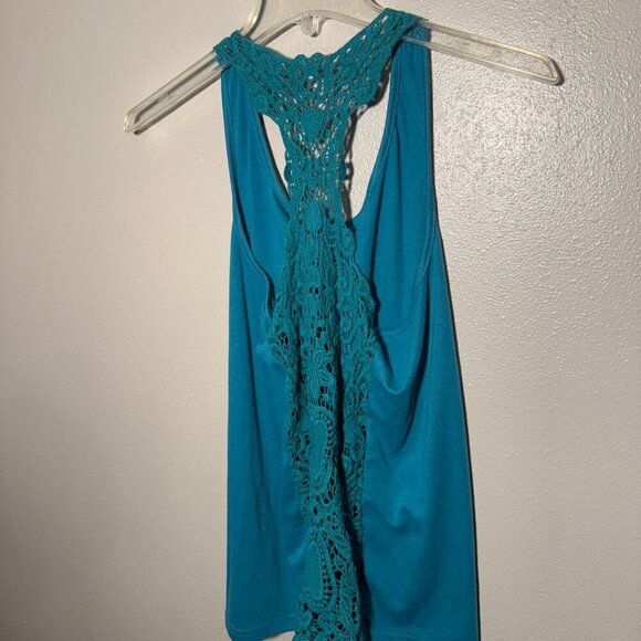 Crochet Lace Racerback Tank - Picture 5 of 5